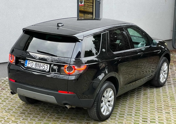 Land Rover Discovery Sport cena 77900 przebieg: 143345, rok produkcji 2016 z Grajewo małe 631